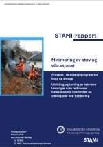 Rapportforside prosjekt minimering av støv og vibrasjoner