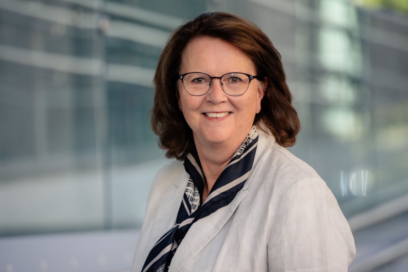 Portrettbilde av Kari Mæland, NHO Byggenæringen